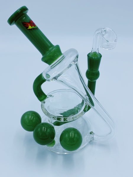 Red Eye Glass Cannon Recycler Rig