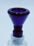 Cheech Glass 14mm Black Lip Blue Bowl