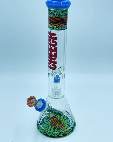 Cheech Glass Wigwag Percolator