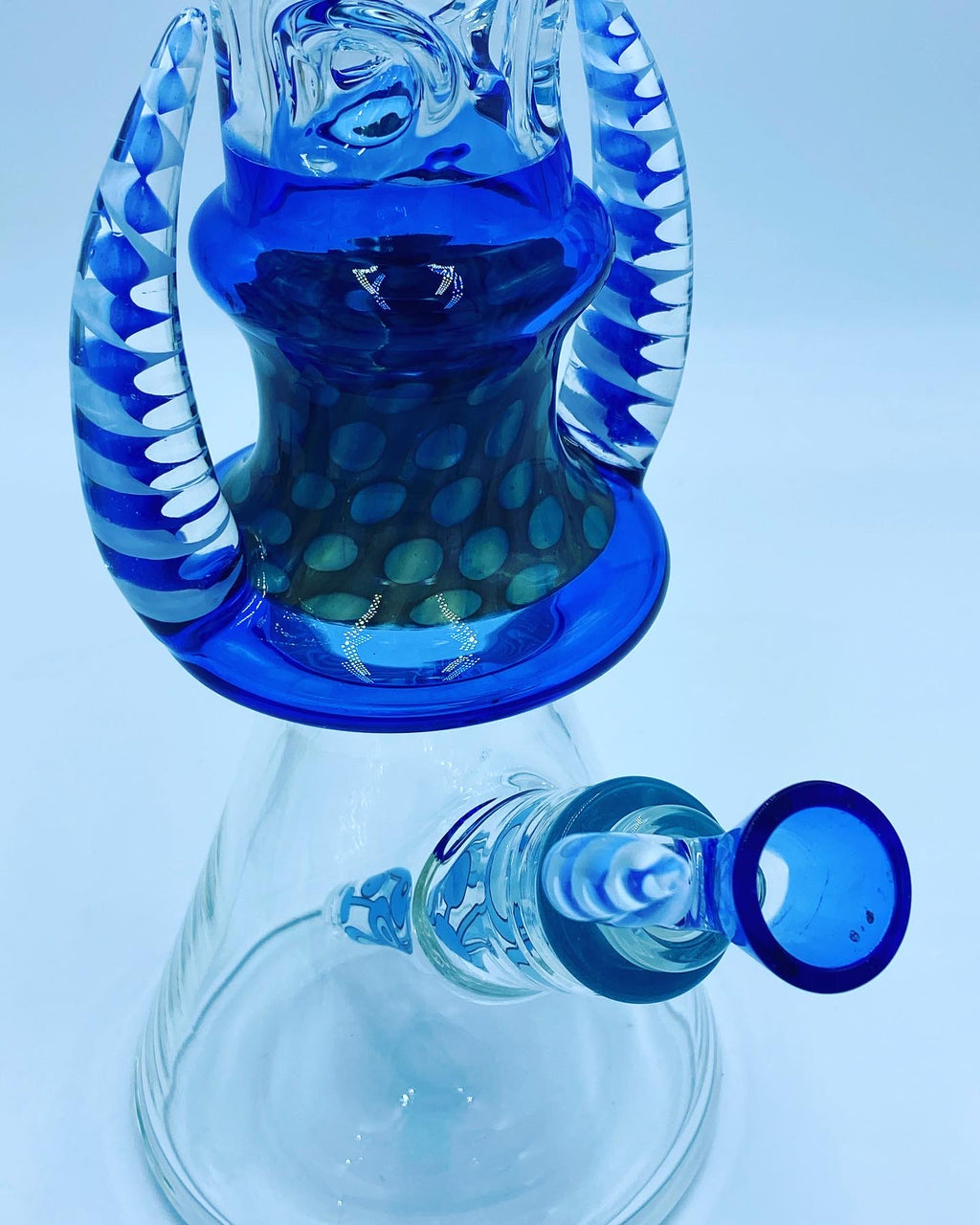 Cheech Glass Blue Devil Beaker