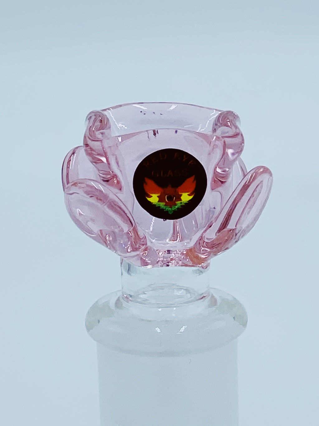Red Eye Rose Bowl bowl Red Eye Glass- Smoke Country - Land of the artistic glass blown bongs