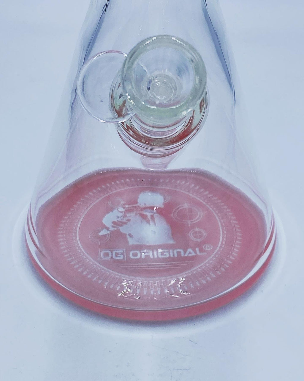 OG Glass 15 Inch Pink Beaker