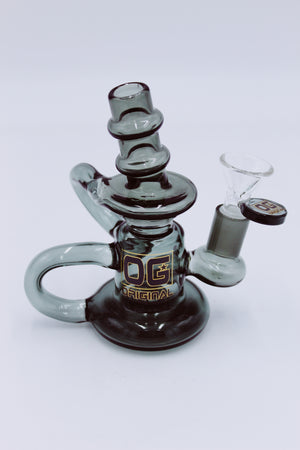 OG GLASS MINI DOUBLE RECYCLER - Smoke Country - Land of the artistic glass blown bongs