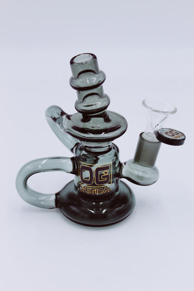 Og Glass Mini Double Recycler