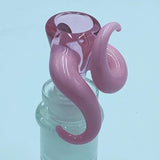 Cheech Glass 14mm Pink  Dual Horn Bowl