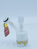 ROSS GOLD WHITE SIDECAR RIG - Smoke Country - Land of the artistic glass blown bongs