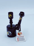 ROSS GOLD BLACK SIDECAR RIG - Smoke Country - Land of the artistic glass blown bongs