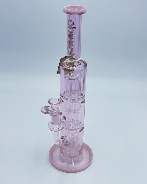 Cheech Glass Pink Triple Percolator