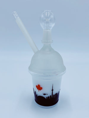 Og Glass CN Tower Cup Rig rigs OG GLASS- Smoke Country - Land of the artistic glass blown bongs