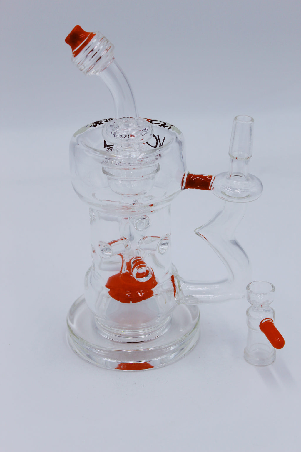 VODKA GLASS 9MM RIG - Smoke Country - Land of the artistic glass blown bongs