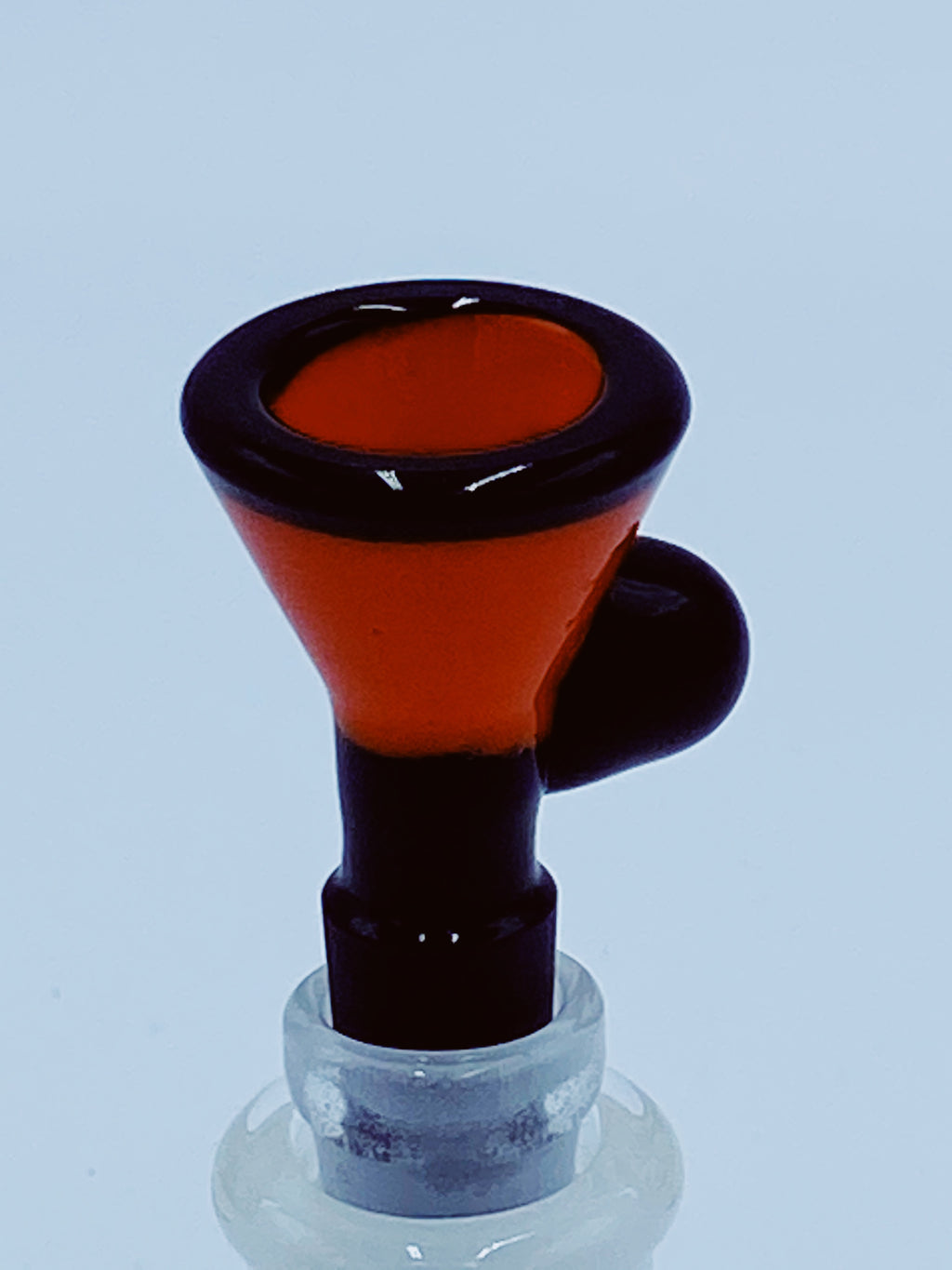 Cheech Glass 14mm Black Lip Red Bowl - Smoke Country - Land of the artistic glass blown bongs