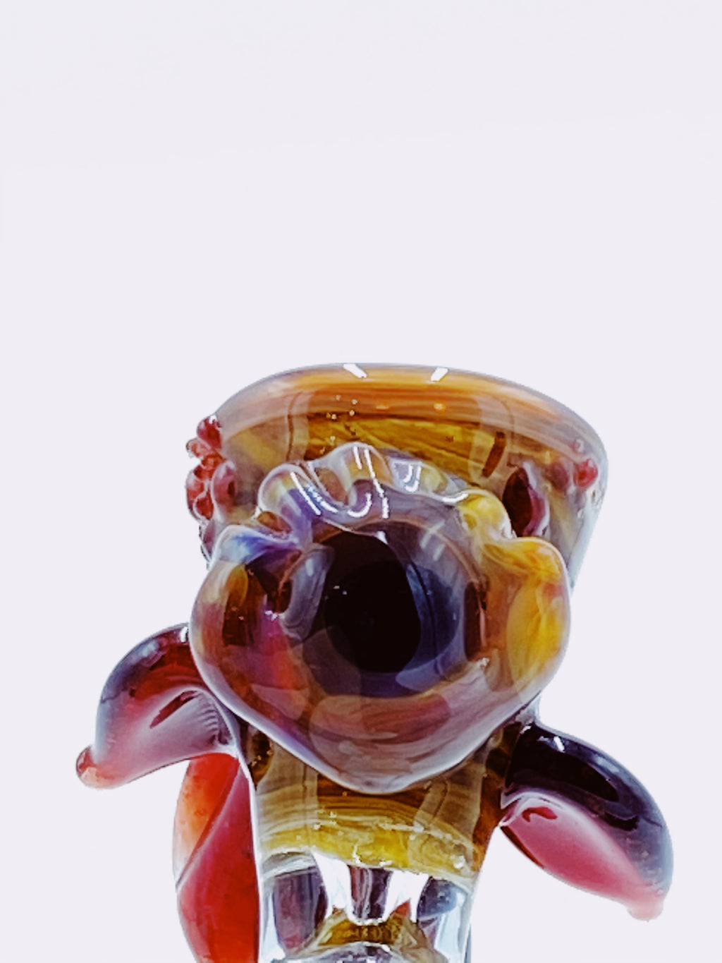 Tear E 14mm Monster Bowl Type 5 - Smoke Country - Land of the artistic glass blown bongs