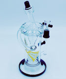 Evolution Glass Black Barrel Recycler