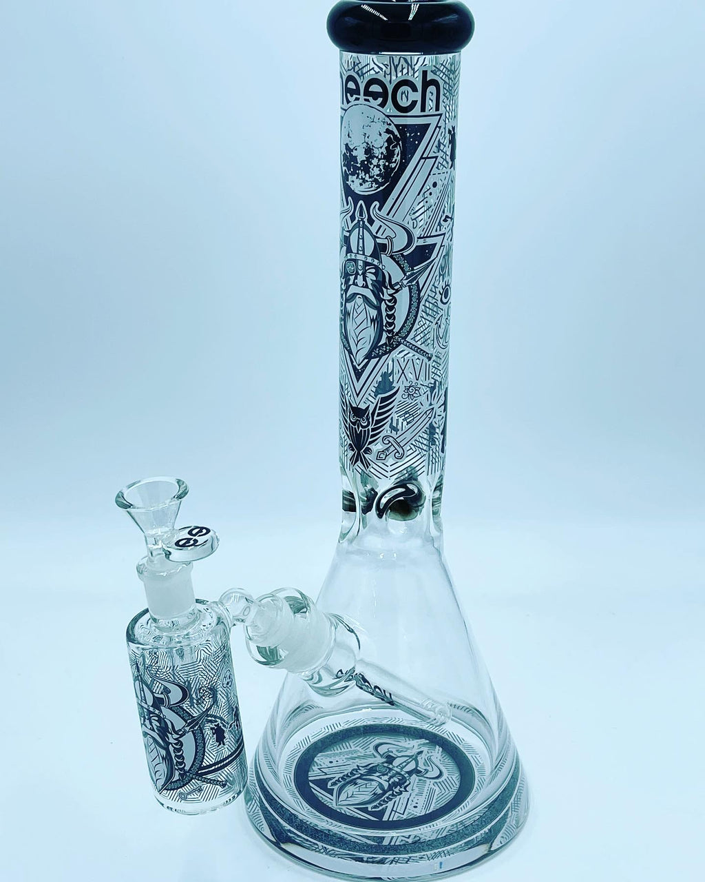 Cheech Glass Viking Beaker Set