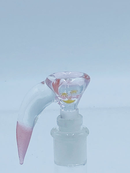 Kobb Glass 14Mm Econo Line Pink Bowl