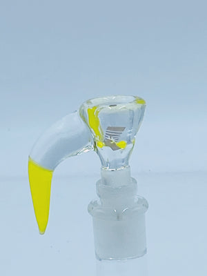 Kobb Glass 14mm Econo Line Yellow Bowl - Smoke Country - Land of the artistic glass blown bongs