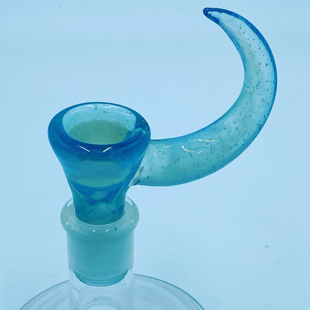 Kobb Glass 18mm Blue Hydro Crushed Opal Bowl