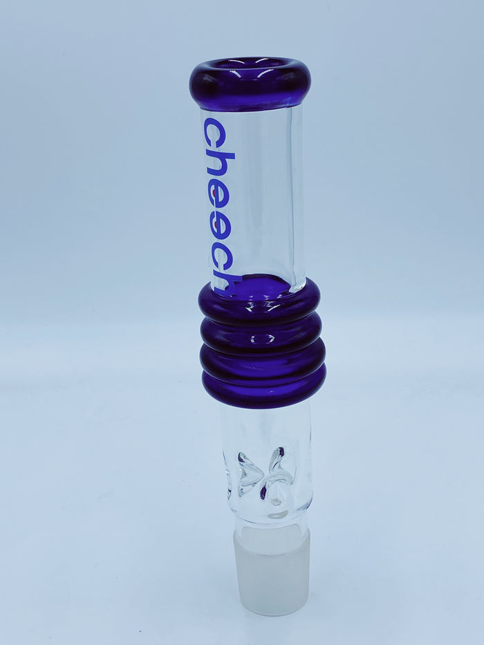 CHEECH GLASS BLUE MOUTHPIECE - Smoke Country - Land of the artistic glass blown bongs