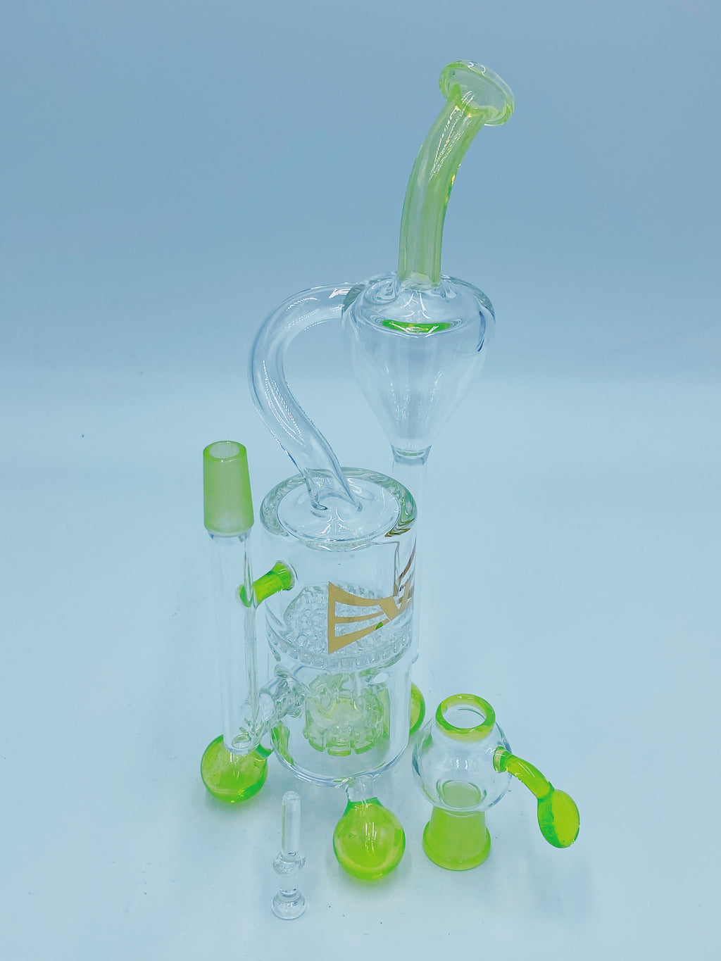 Evolution Glass Slime Honeycomb Recycler