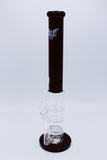 RED EYE BLACK TRIPLE HONEY COMB PERCOLATOR - Smoke Country - Land of the artistic glass blown bongs