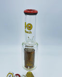 Cheech Glass Brown Double Beaker Percolator