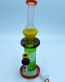 Cheech Glass SandBlasted Disc Percolator