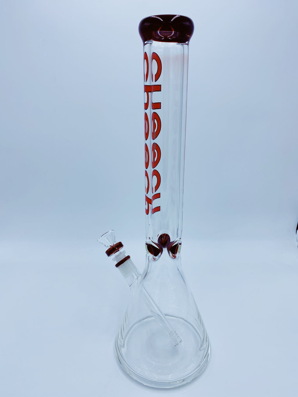 Cheech Glass 9mm Red Beaker
