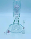 OG Glass 24 Inch Double Tree Percolator Pink