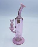 Cheech Glass 12 inch Pink Percolator