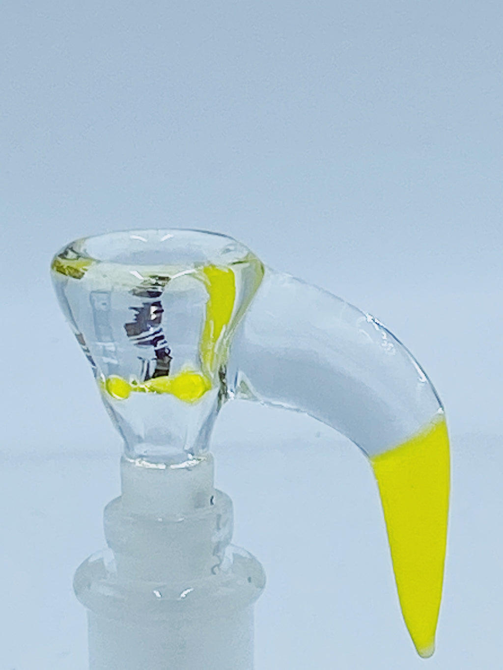 Kobb Glass 14mm Econo Line Yellow Bowl - Smoke Country - Land of the artistic glass blown bongs