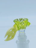 Tear E 14mm Flame Handle bowl - Smoke Country - Land of the artistic glass blown bongs