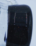 Kobb Glass 14mm Black Crushed Opal Dry Ash Catcher
