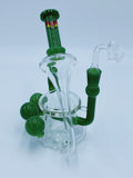 Red Eye Glass Cannon Recycler Rig rigs Red Eye Glass- Smoke Country - Land of the artistic glass blown bongs