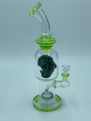 CHEECH  GLASS GREEN GOBLIN PERCOLATOR - Smoke Country - Land of the artistic glass blown bongs