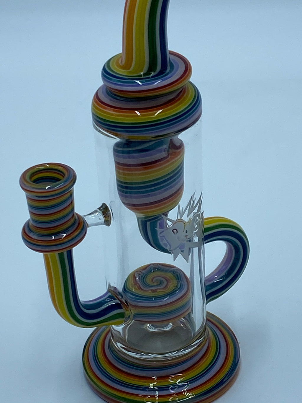 PAG FULL COLOR KLEIN RECYCLER - Smoke Country - Land of the artistic glass blown bongs