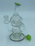 PAG COLOR LIP RECYCLER RIG - Smoke Country - Land of the artistic glass blown bongs