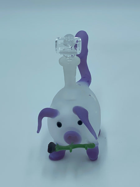 Kobb Glass Frosted Pig Rig