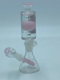 PURE GLASS PINK FREEZABLE COIL - Smoke Country - Land of the artistic glass blown bongs