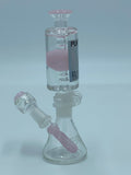 PURE GLASS PINK FREEZABLE COIL - Smoke Country - Land of the artistic glass blown bongs