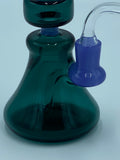RED EYE GLASS TURQUISE RIG - Smoke Country - Land of the artistic glass blown bongs