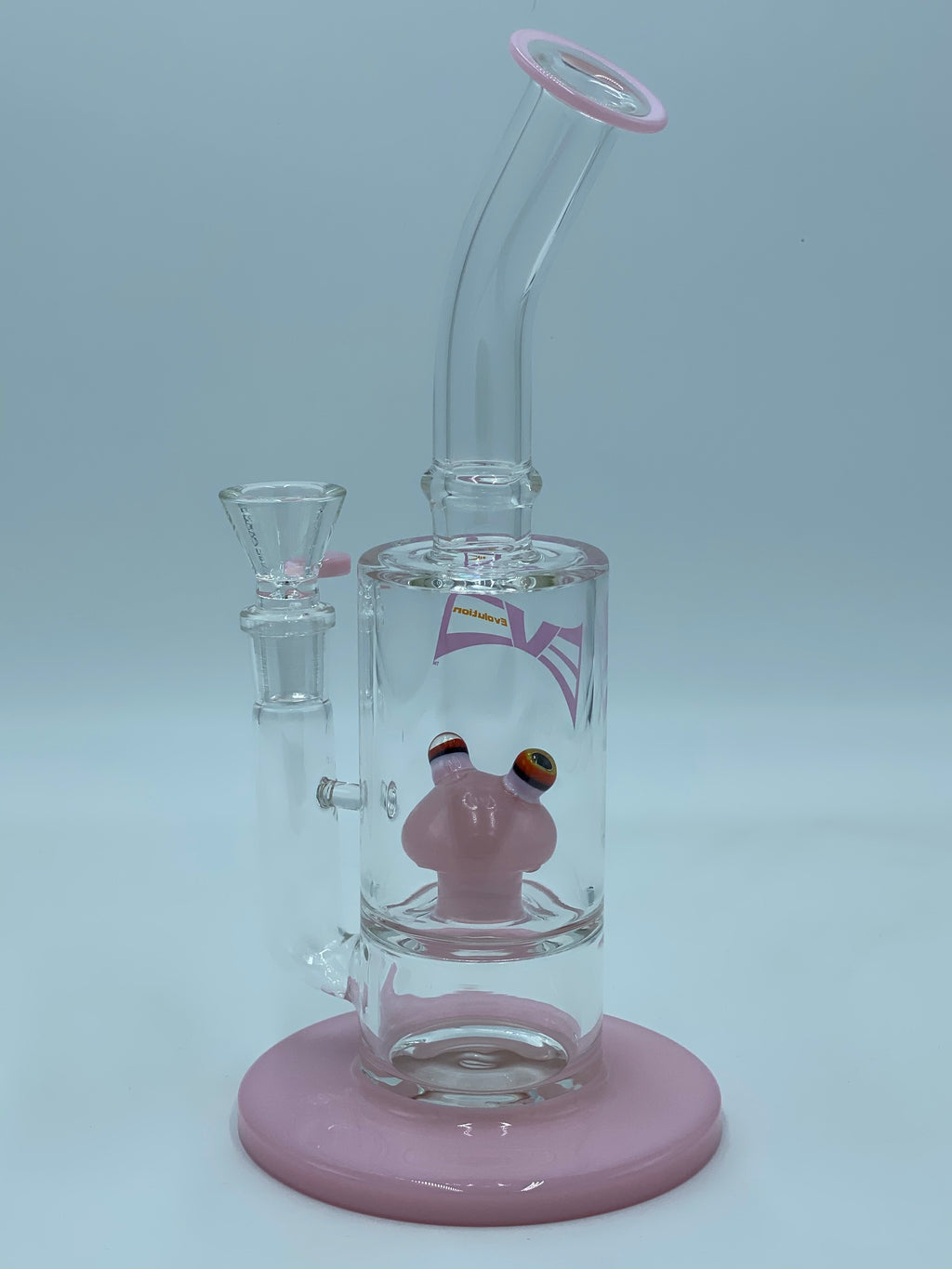 Evolution Glass PINK KERMIT PERCOLATOR - Smoke Country - Land of the artistic glass blown bongs