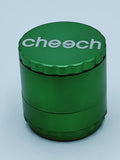 CHEECH LARGE GREEN REMOVABLE GRINDER - Smoke Country - Land of the artistic glass blown bongs
