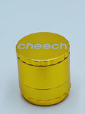 CHEECH LARGE GOLD REMOVABLE GRINDER - Smoke Country - Land of the artistic glass blown bongs