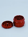 INFINITI LARGE RED GRINDER - Smoke Country - Land of the artistic glass blown bongs