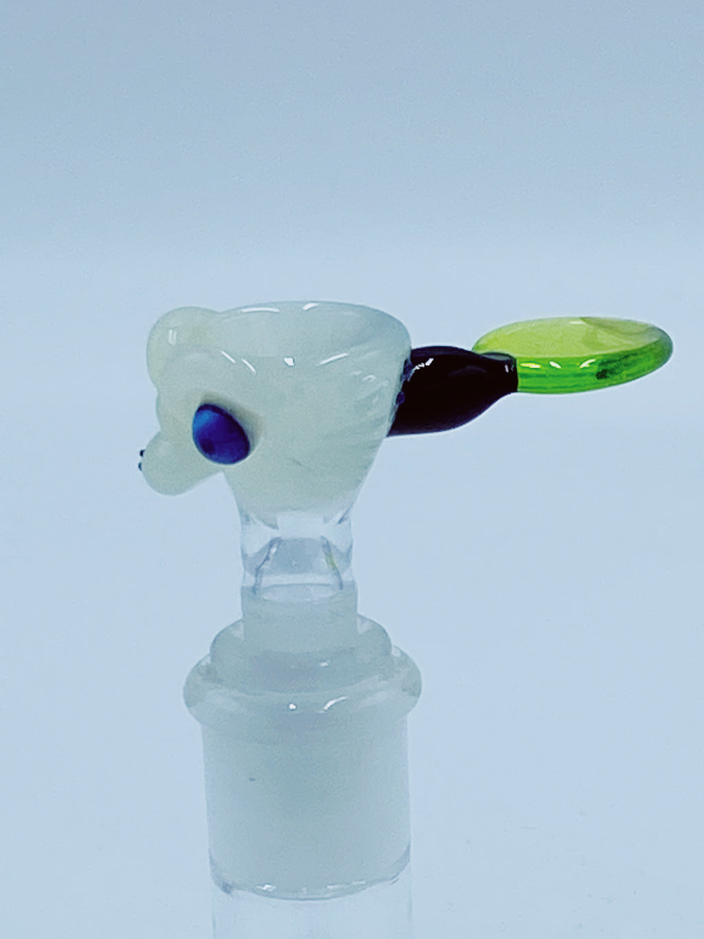 MELT GLASS 14MM FLORESCENT MONSTER BOWL - Smoke Country - Land of the artistic glass blown bongs