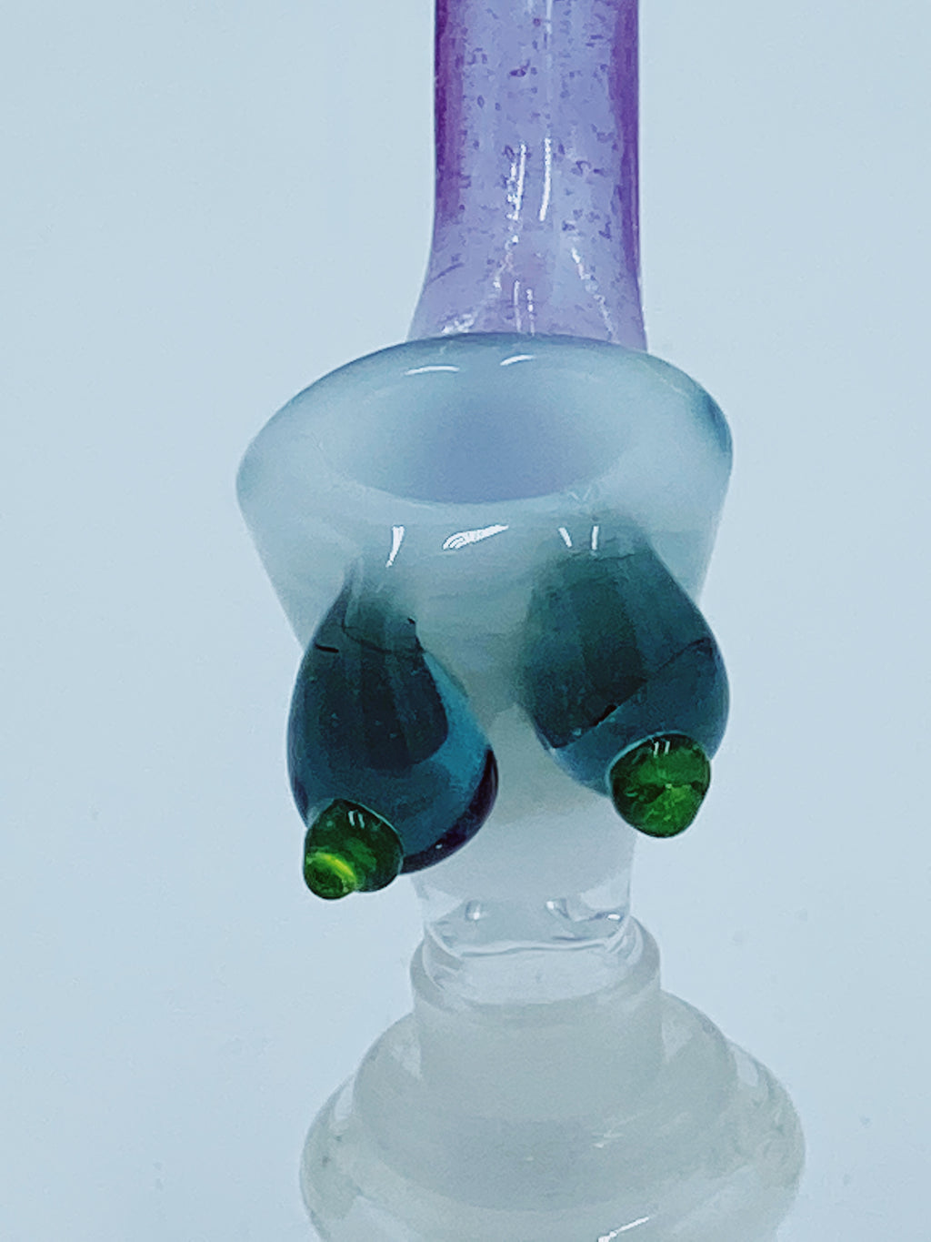 TEAR E FISH WITH BOOBS 14MM BOWL - Smoke Country - Land of the artistic glass blown bongs