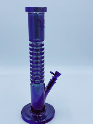 RED EYE GLASS RADIANT STRAIGHT TUBE - Smoke Country - Land of the artistic glass blown bongs