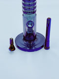 RED EYE GLASS RADIANT STRAIGHT TUBE - Smoke Country - Land of the artistic glass blown bongs