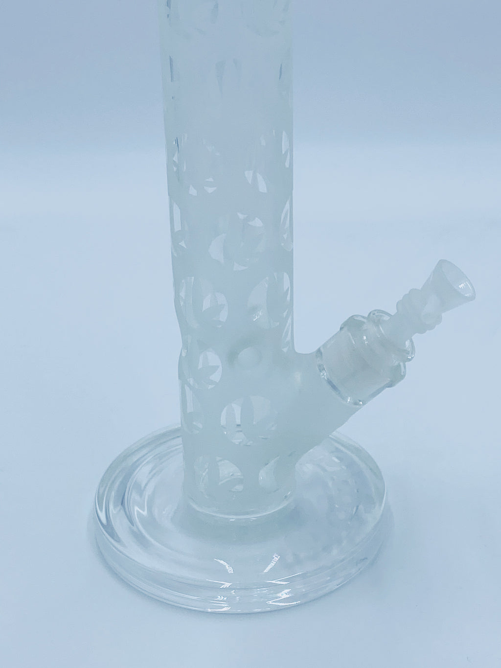 ROSS GOLD GLASS FROSTED STRAIGHT TUBE - Smoke Country - Land of the artistic glass blown bongs