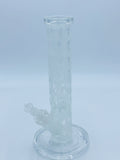 ROSS GOLD GLASS FROSTED STRAIGHT TUBE - Smoke Country - Land of the artistic glass blown bongs